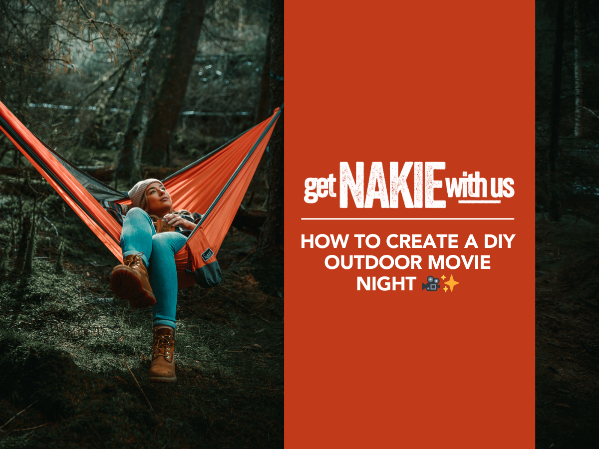 How to create a DIY outdoor movie night 🎥✨