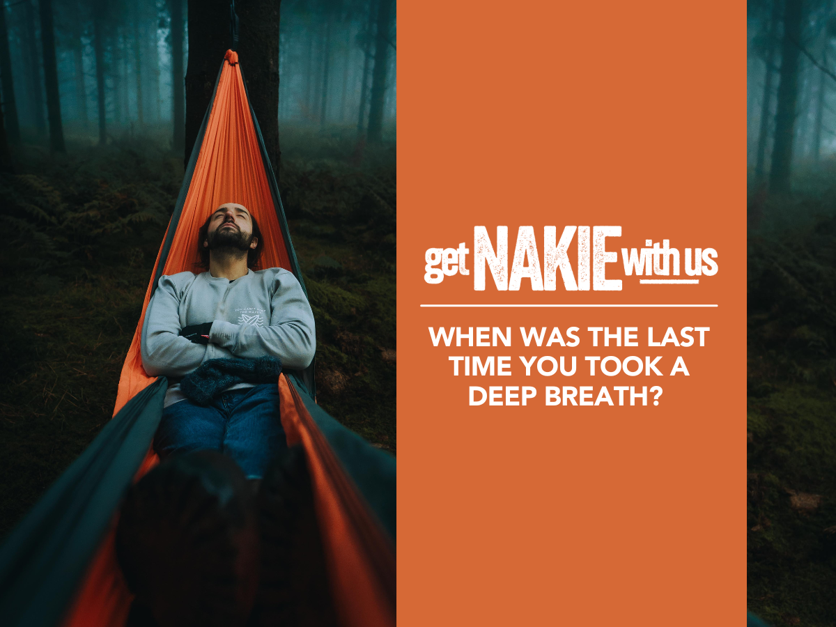 When was the last time you took a deep breath?