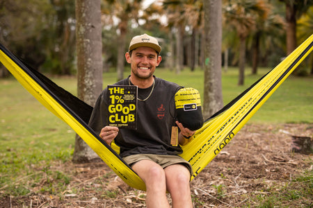 Good Human Factory - Recycled Hammock with Straps