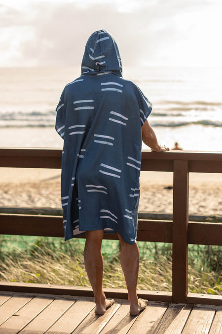 Salty Waves - Hooded Towel Recycled Sand Free