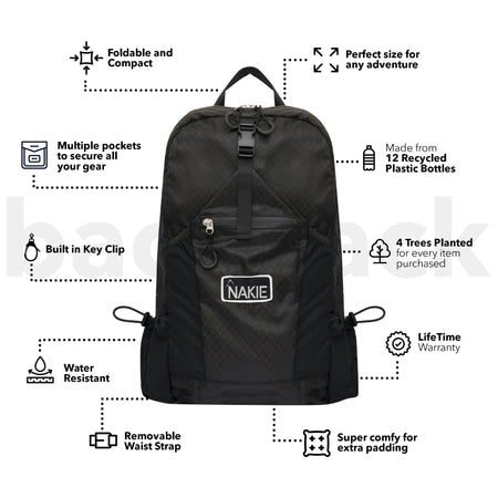 Foldable Backpack - 30L