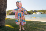 Retro Shores - Kids Hooded Towel Recycled Sand Free preview #4