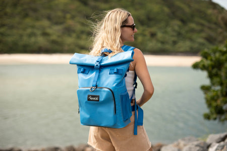 Arctic Blue - Recycled Cooler Backpack