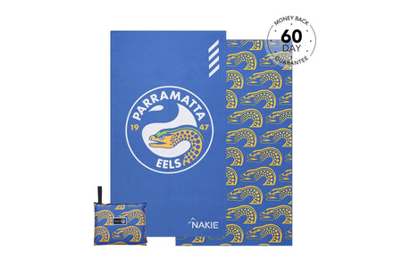 Eels - NRL Recycled Sand Free Beach Towel