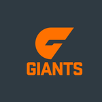 GWS Giants - AFL Recycled Sand Free Beach Towel