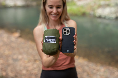 Olive - Ultra Light Recycled Hammock with Straps