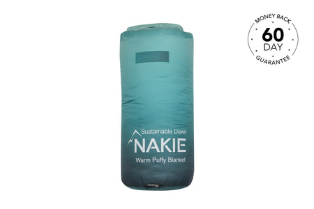 Horizon Green - Sustainable Down Puffy Blanket