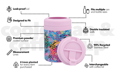 Kasey Rainbow- Cooler & Coffee Cup