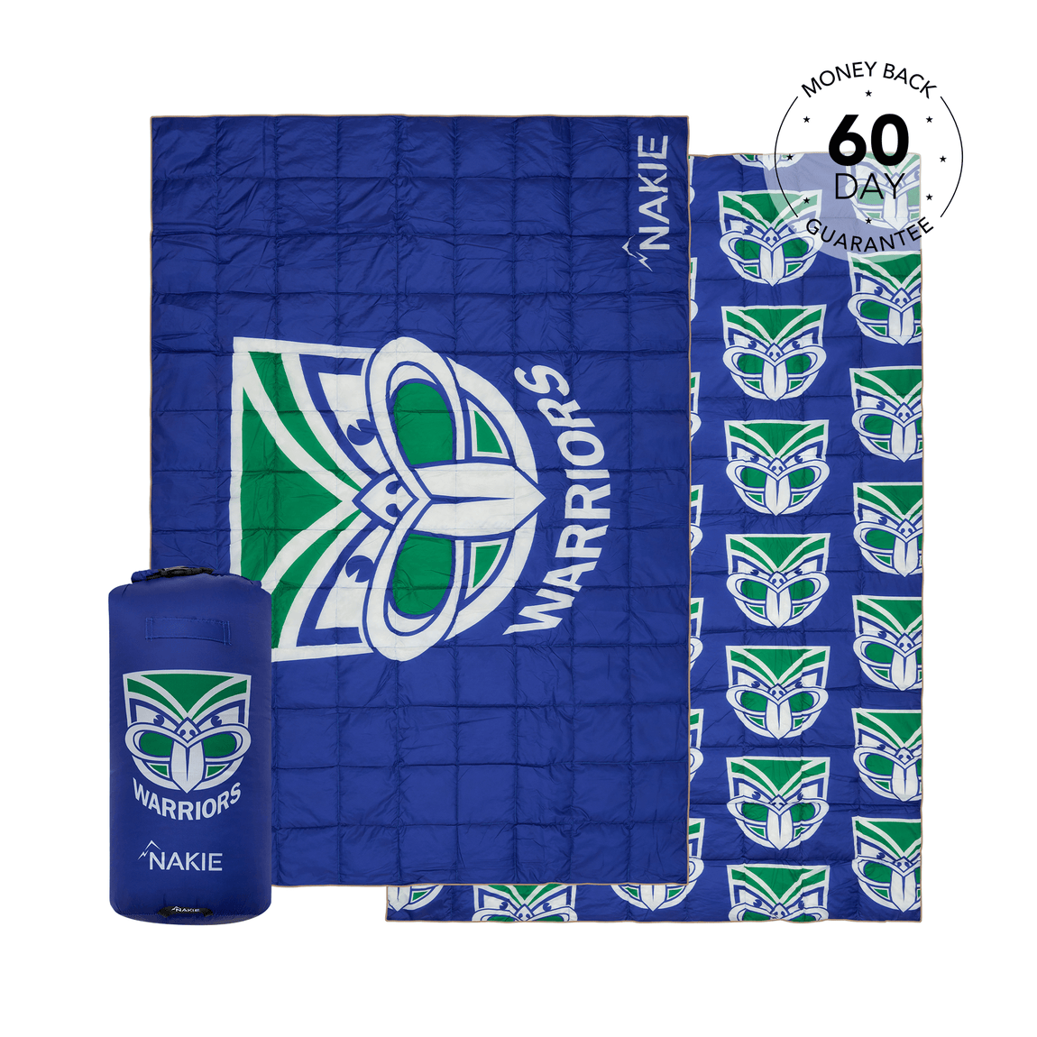 Nrl Material Warriors - NRL Sustainable Down Puffy Blanket | Made From 100% Recycled ...