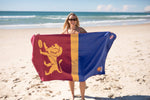 Brisbane Lions - AFL Recycled Sand Free Beach Towel preview #5