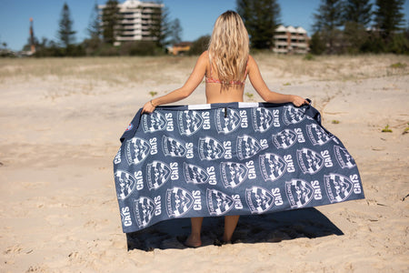 Geelong Cats - AFL Recycled Sand Free Beach Towel