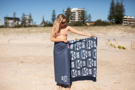 Geelong Cats - AFL Recycled Sand Free Beach Towel