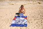 Western Bulldogs - AFL Recycled Sand Free Beach Towel preview #9