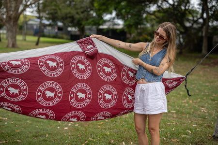 Ringers Western Recycled Hammock with Straps