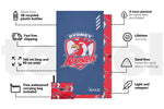 Roosters - NRL Recycled Sand Free Beach Towel preview #3