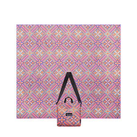 XL Rosy Tides - Recycled Sand Free Beach Towel Double