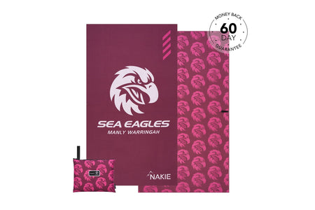 Sea Eagles - NRL Recycled Sand Free Beach Towel