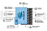 Sharks - NRL Sustainable Down Puffy Blanket preview #3