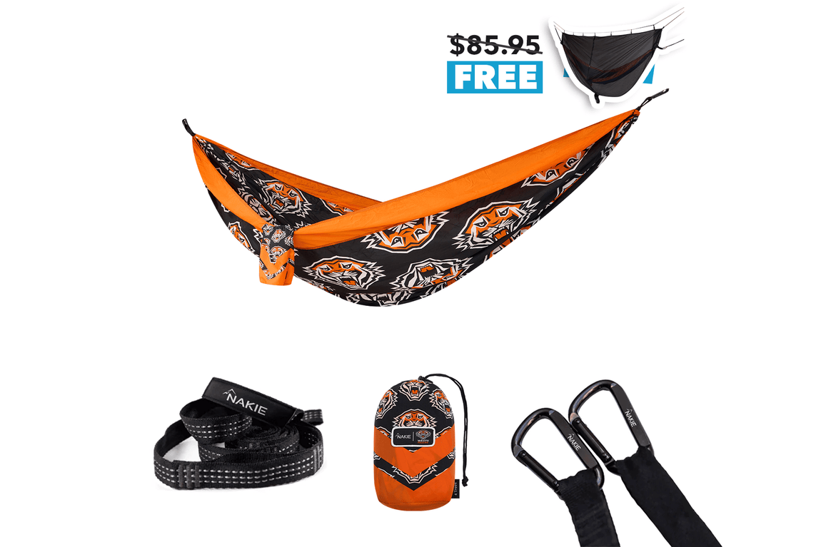 Tigers - NRL Recycled Hammock with Straps