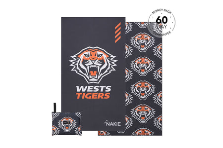 Tigers - NRL Recycled Sand Free Beach Towel