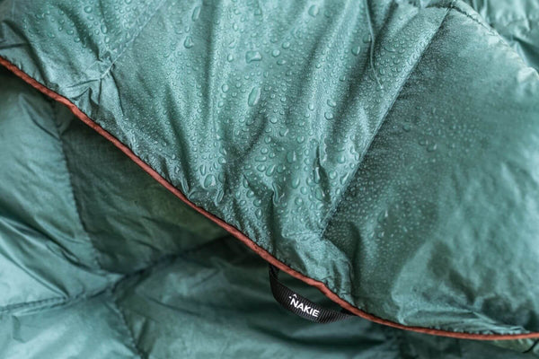 Water ResistantWe use a 90/10 DWR this provides a stain...