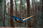 River Blue - Recycled Hammock with Straps