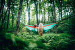 Recycled Hammock & Recycled Sand Free Beach Towel Combo