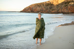 Olive Green - Sustainable Down Puffy Blanket