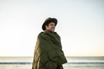 Olive Green - Sustainable Down Puffy Blanket preview #9
