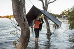 Recycled Hammock and Tarp Combo