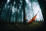 Sunburnt Orange -  Recycled Hammock with Straps preview #9