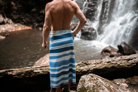 Recycled Hammock & Recycled Sand Free Beach Towel Combo