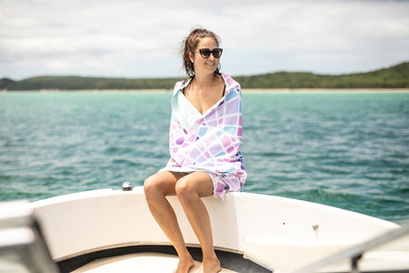 Recycled Hammock, Towel and Picnic Blanket Combo