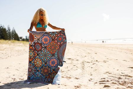 Holiday Dreams - Recycled Sand Free Beach Towel